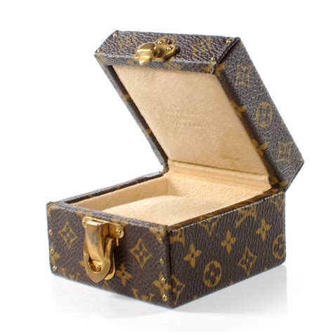 louis vuitton trunk price|LOUIS VUITTON Monogram Ring Box Mini Trunk Case.